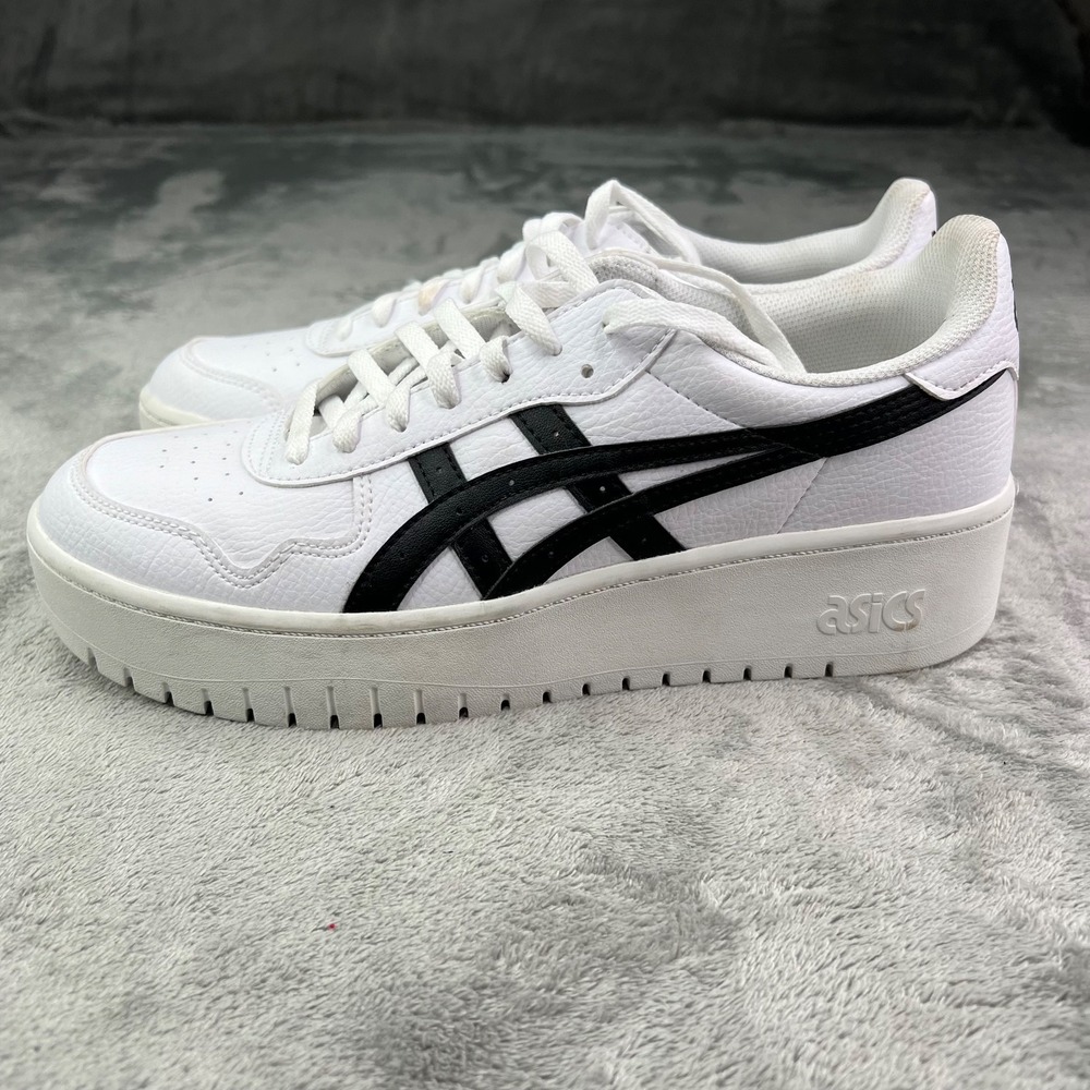 Asics Japan S PF Platform Shoes Womens 11 White Black‎ Casual Sneakers 1202A024